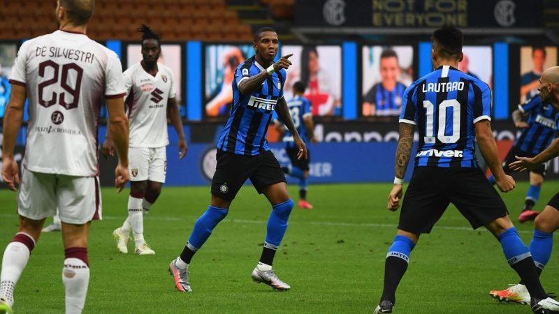 Papera Handanovic, poi l’Inter si desta nella ripresa: tre gol e Longo sconfitto