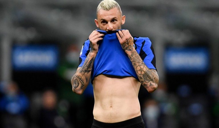 Frustrazione Brozovic: gioca da 5.5, poi esce col muso