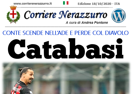 Corriere Nerazzurro – Edizione 18/10/2020
