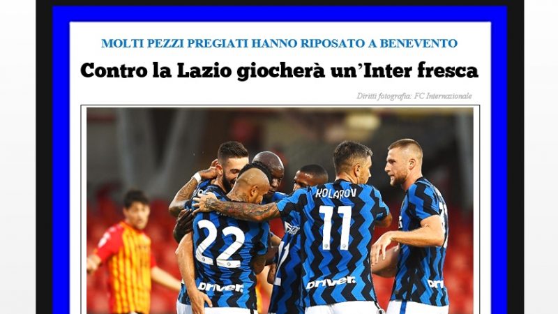 Conte, gestione ottimale della squadra: un’Inter fresca ora lancia la sfida alla Lazio