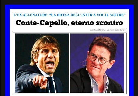 Conte-Capello, eterno scontro: l’ex allenatore “punge” ancora Antonio