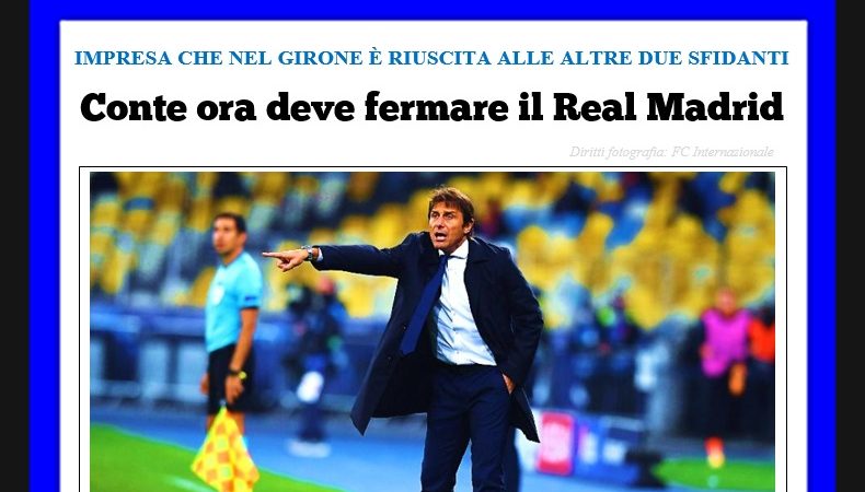 Inter, il passaggio del turno è un rebus: Conte ora deve fermare il Real Madrid
