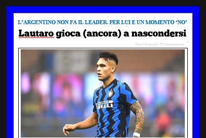 Lautaro non fa il leader, anzi: gioca (ancora) a nascondersi