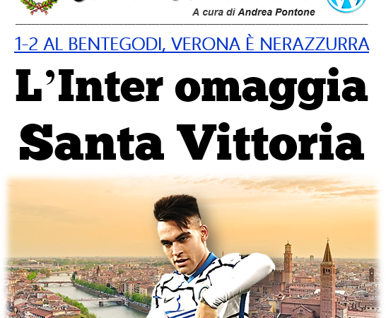 Corriere Nerazzurro – Edizione 24/12/2020 (Hellas Verona 1-2 Inter)