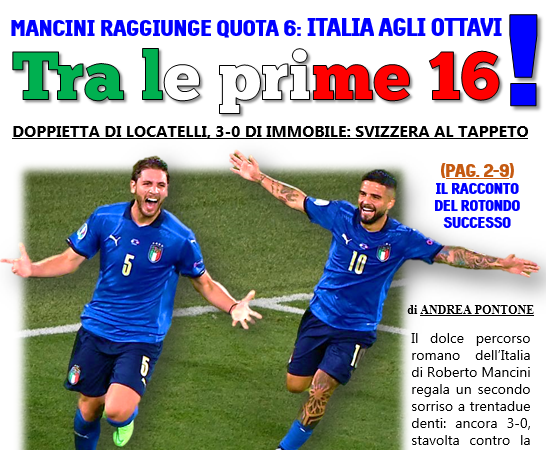 Rete Tricolore – Edizione 16/06/2021 (Italia 3-0 Svizzera)