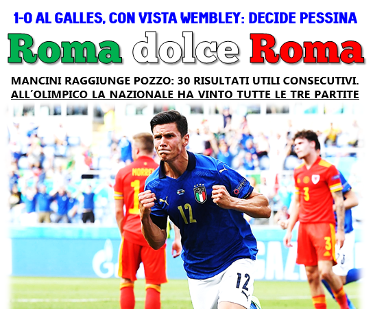 Rete Tricolore – Edizione 21/06/2021 (Italia 1-0 Galles)