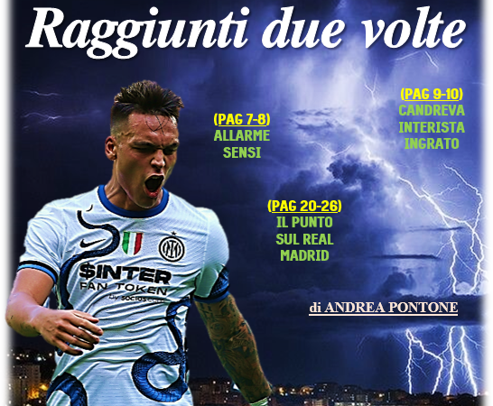 Corriere Nerazzurro – Edizione 13/09/2021 (Sampdoria 2-2 Inter)