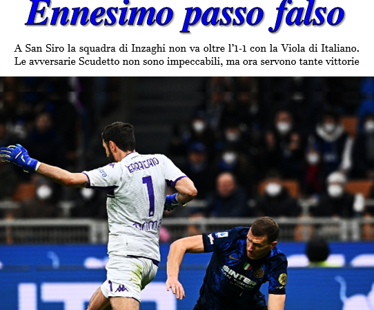 Corriere Nerazzurro – Edizione 20/03/2022 (Inter 1-1 Fiorentina)
